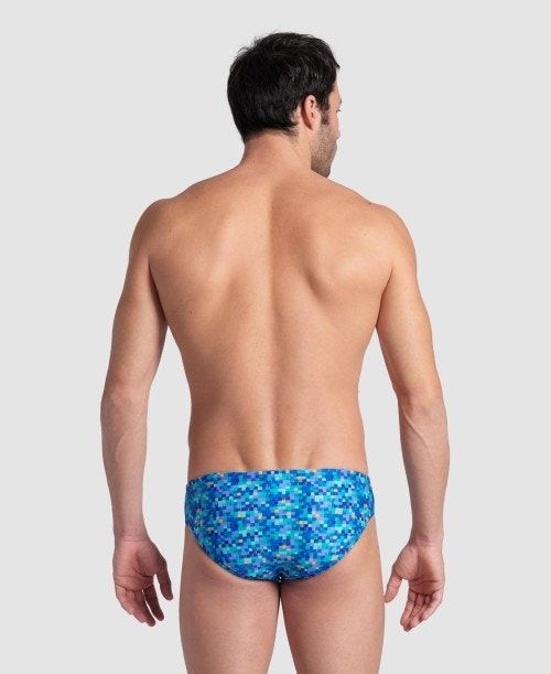 Arena Pool Tiles Swim Briefs Kalsonger Herr Olika Färger | CMLQFUG-25