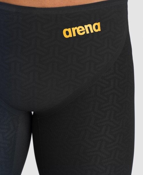 Arena Powerskin Carbon Glide Jammer Jammer Herr Svarta Guld | BAGVJDR-30