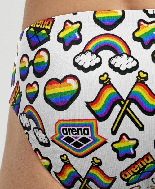 Arena Pride Print Of The Month Brief Kalsonger Herr Olika Färger | GDRCIPY-98