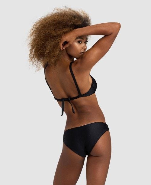 Arena Shila Bralette Bikini Bikiniler Dam Svarta | POZBLUT-79