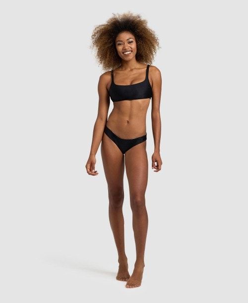 Arena Shila Bralette Bikini Bikiniler Dam Svarta | POZBLUT-79