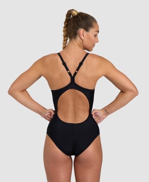 Arena Solid Light Drop Back One Piece Body Dam Olika Färger | FWNUIPJ-20