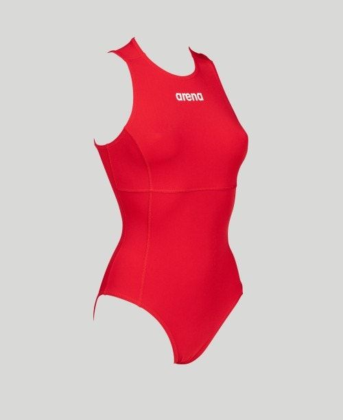 Arena Solid Waterpolo One Piece Body Dam Olika Färger | YTZCOWK-63