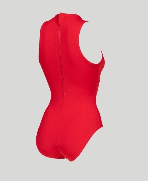 Arena Solid Waterpolo One Piece Body Dam Olika Färger | YTZCOWK-63