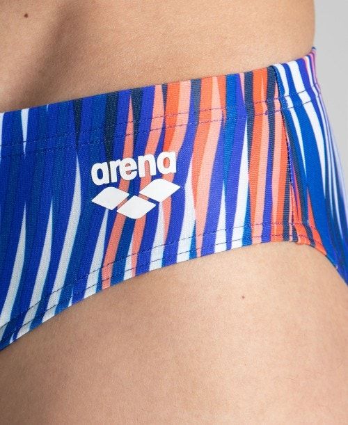 Arena Speed Stripes Brief Kalsonger Herr Marinblå Olika Färger Röda | LXQONSZ-43