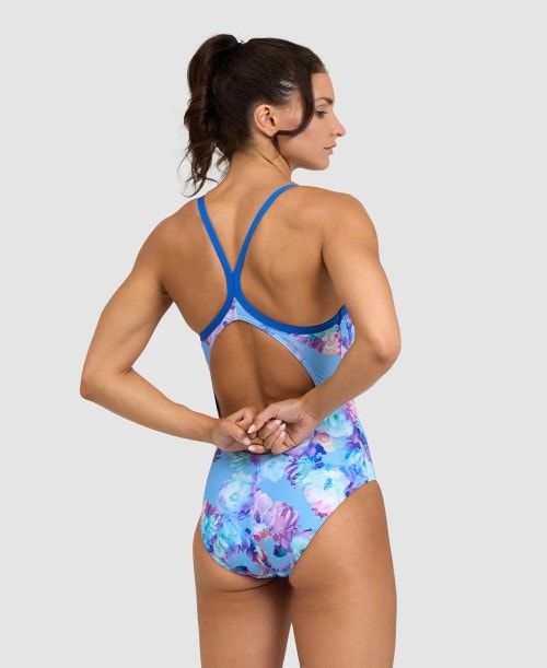 Arena Spring Garden Light Drop Back One Piece Body Dam Kungsblått Kungsblått Olika Färger | KZQNCBW-98