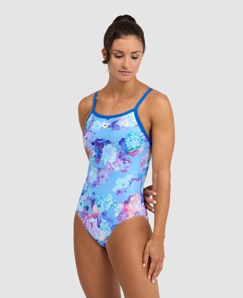 Arena Spring Garden Light Drop Back One Piece Body Dam Kungsblått Kungsblått Olika Färger | KZQNCBW-98