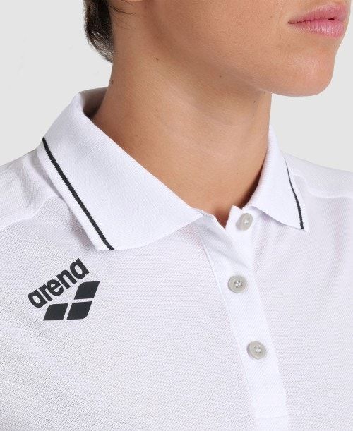 Arena Team Cotton Polo Shirt Solid Shorts Dam Olika Färger | YORADVM-40