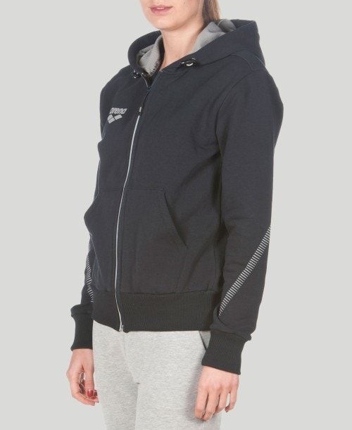 Arena Team Line Hooded Jacket Jackor Herr Marinblå | GXPIJYC-12