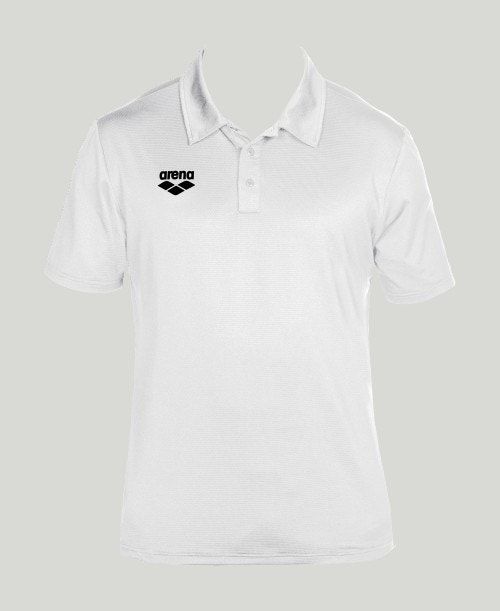 Arena Team Line Tech Short Sleeve Polo Shorts Herr Vita | XKZESBU-74