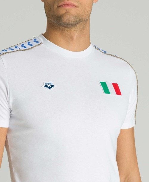 Arena Team Nations T-shirt Shorts Herr Vita | JXLOKAT-86