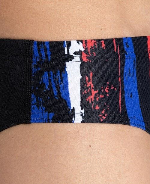 Arena Team Painted Stripes Brief Kalsonger Herr Svarta Olika Färger Vita | IDRZMAF-56