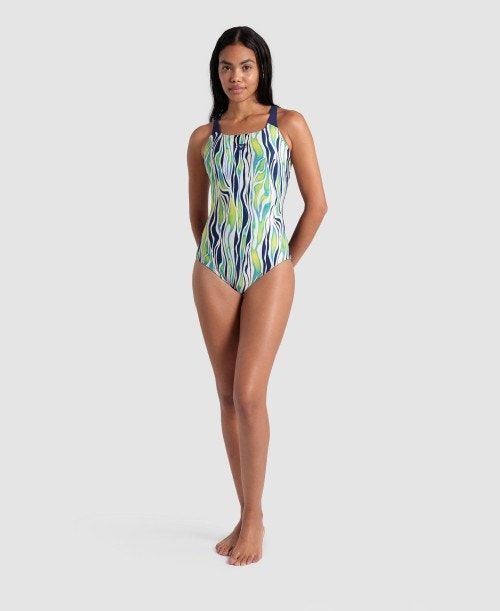 Arena Zebra Stripes Swim Pro Back Swimsuit Baddräkt Dam Olika Färger | DOIVWXZ-41